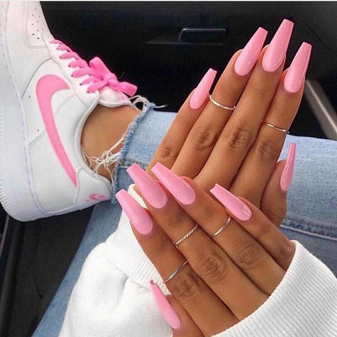 100 Bright Summer Nail Designs 2019 images 91