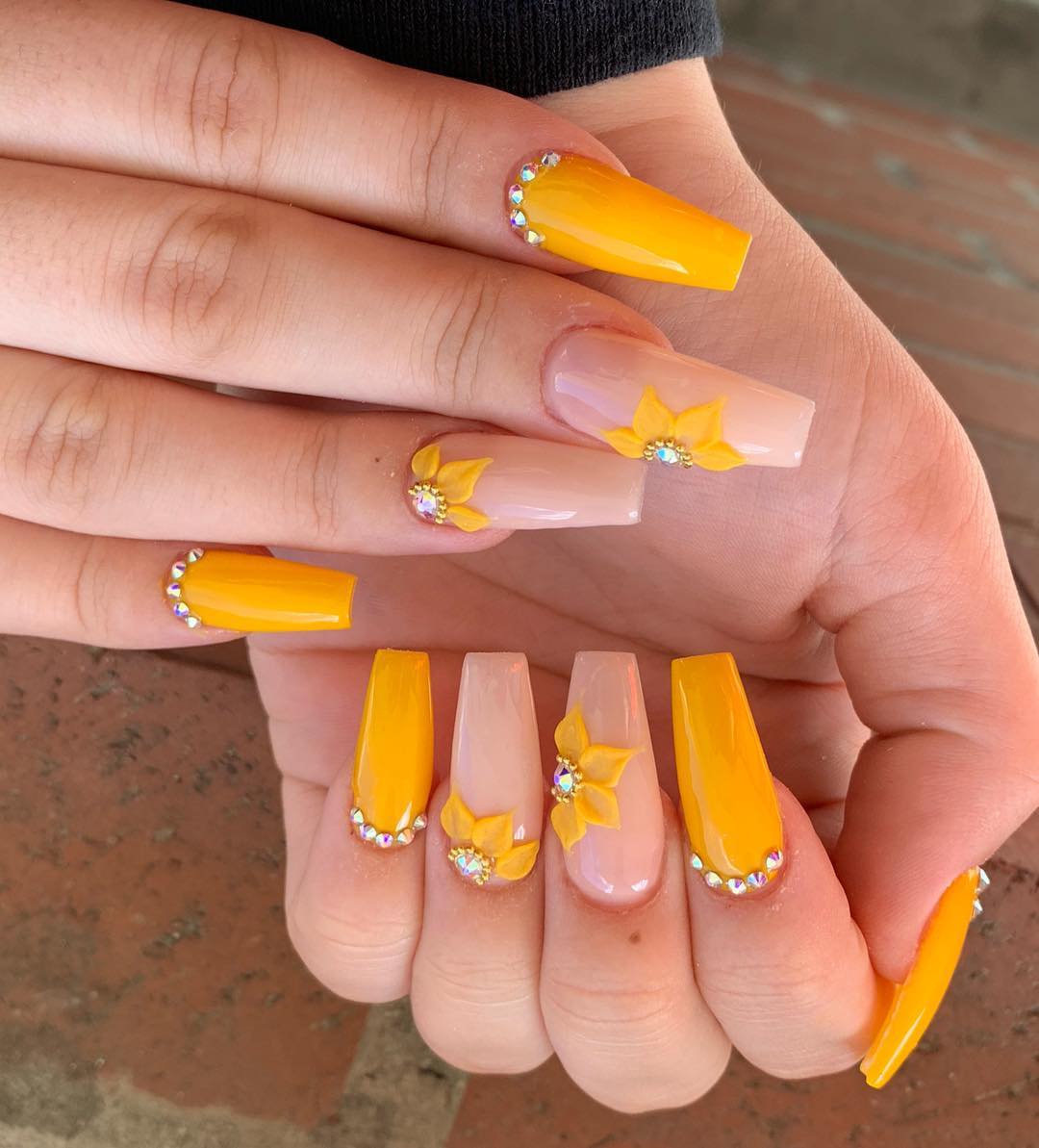 100 Bright Summer Nail Designs 2019 images 93