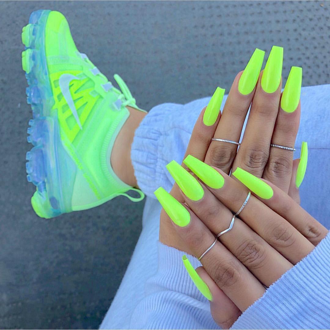 100 Bright Summer Nail Designs 2019 images 94