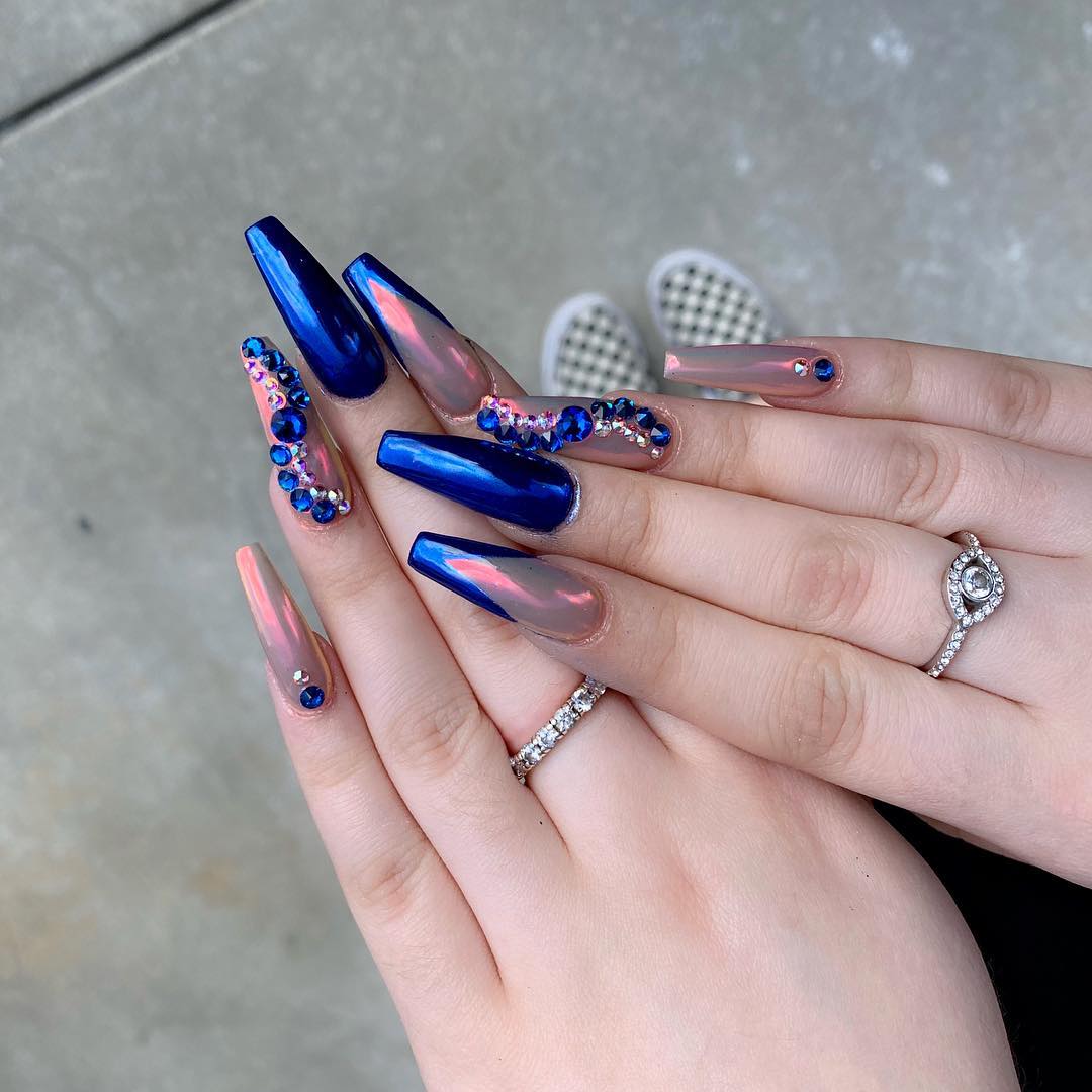 100 Bright Summer Nail Designs 2019 images 95