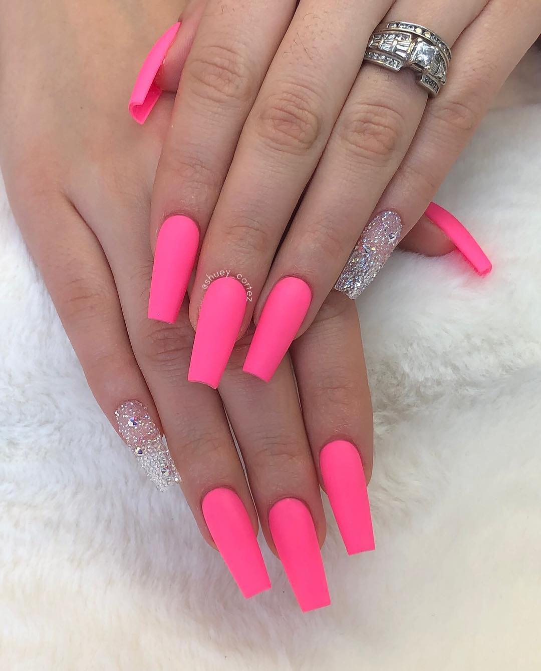 100 Bright Summer Nail Designs 2019 images 97