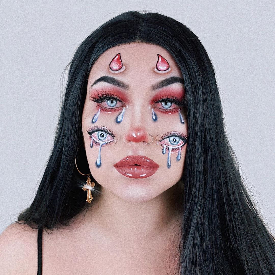 50 Best Beautiful Halloween Makeup ideas in 2019 images 47