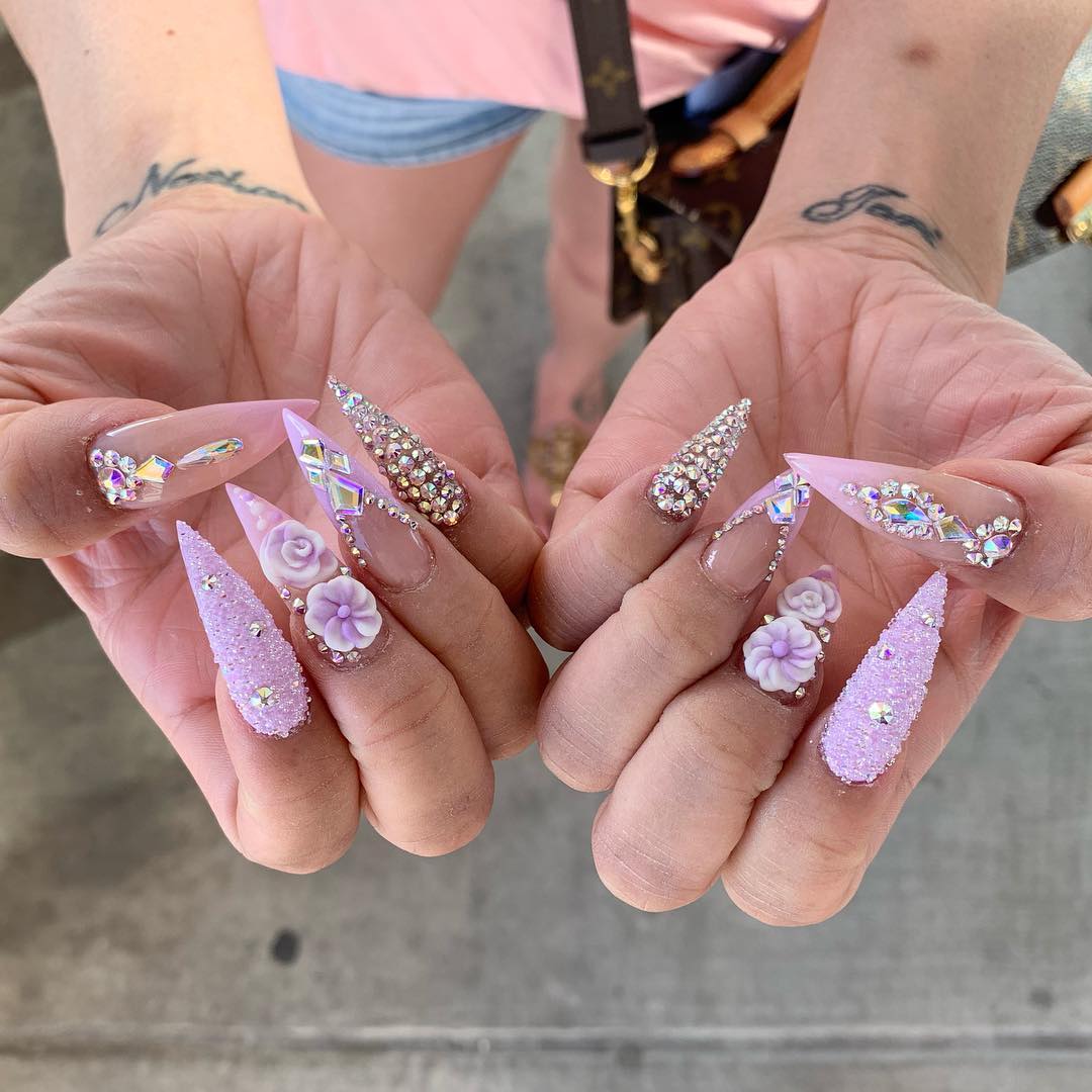 100+ Pretty Nail Desighs for Women 2019 images 3