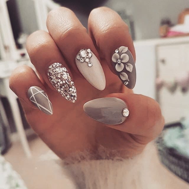 100+ Pretty Nail Desighs for Women 2019 images 7