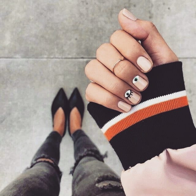 100+ Pretty Nail Desighs for Women 2019 images 8