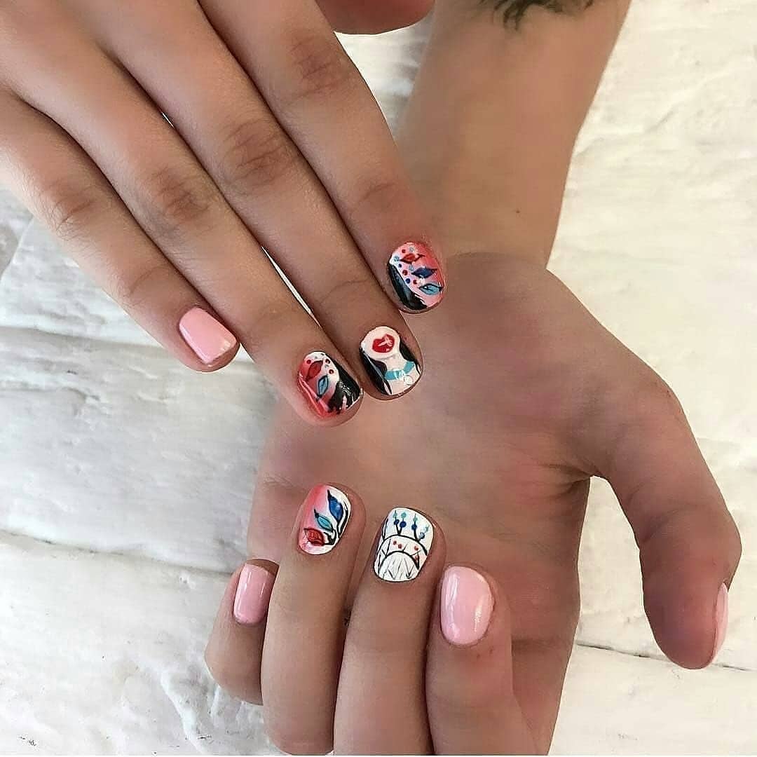 100+ Pretty Nail Desighs for Women 2019 images 29