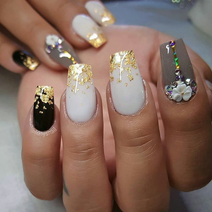 100+ Pretty Nail Desighs for Women 2019 images 32