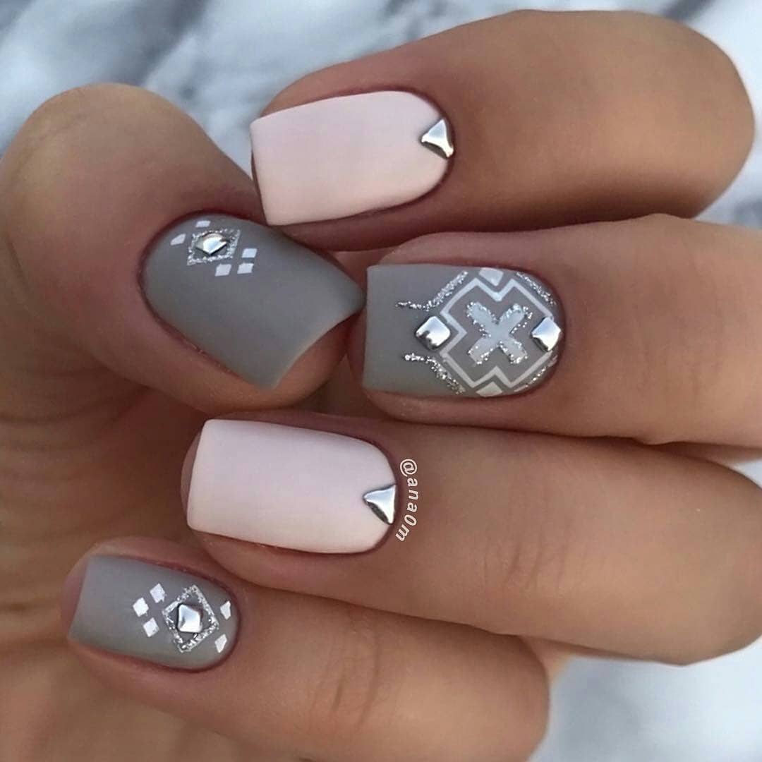 100+ Pretty Nail Desighs for Women 2019 images 43