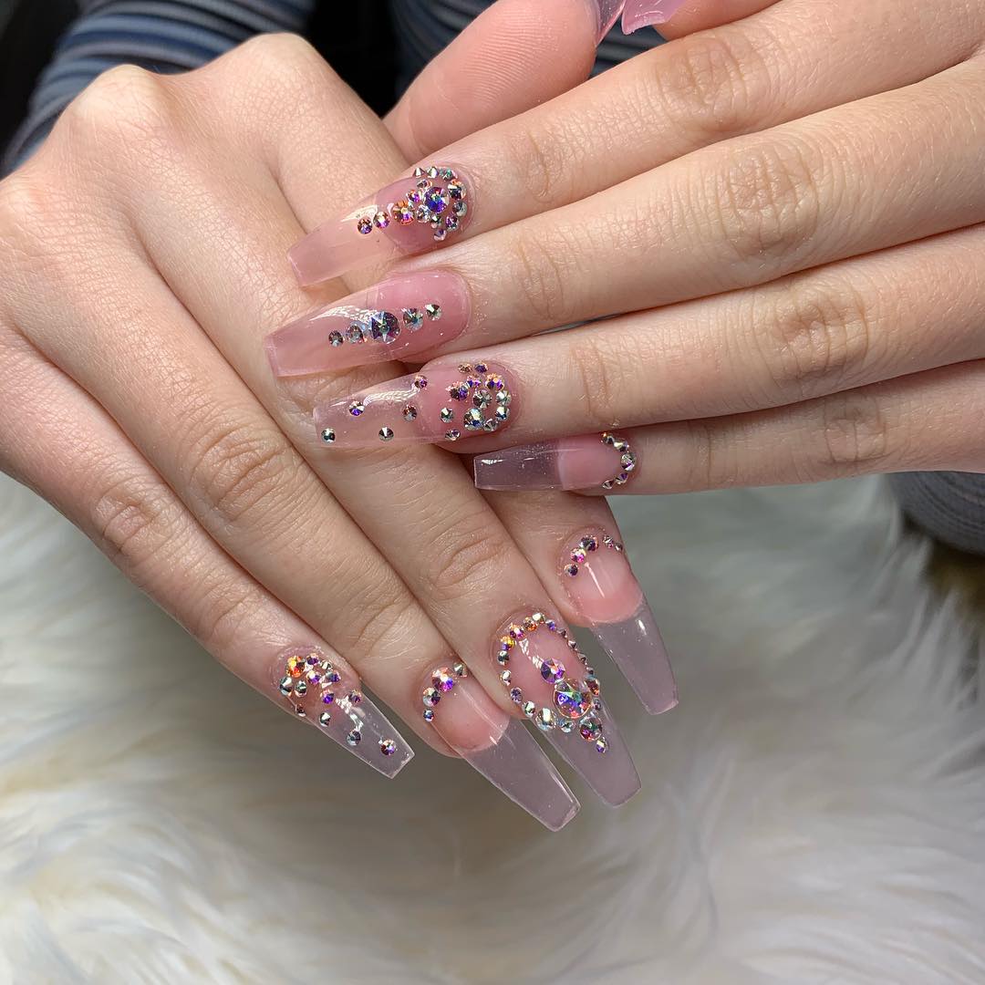 100+ Pretty Nail Desighs for Women 2019 images 45