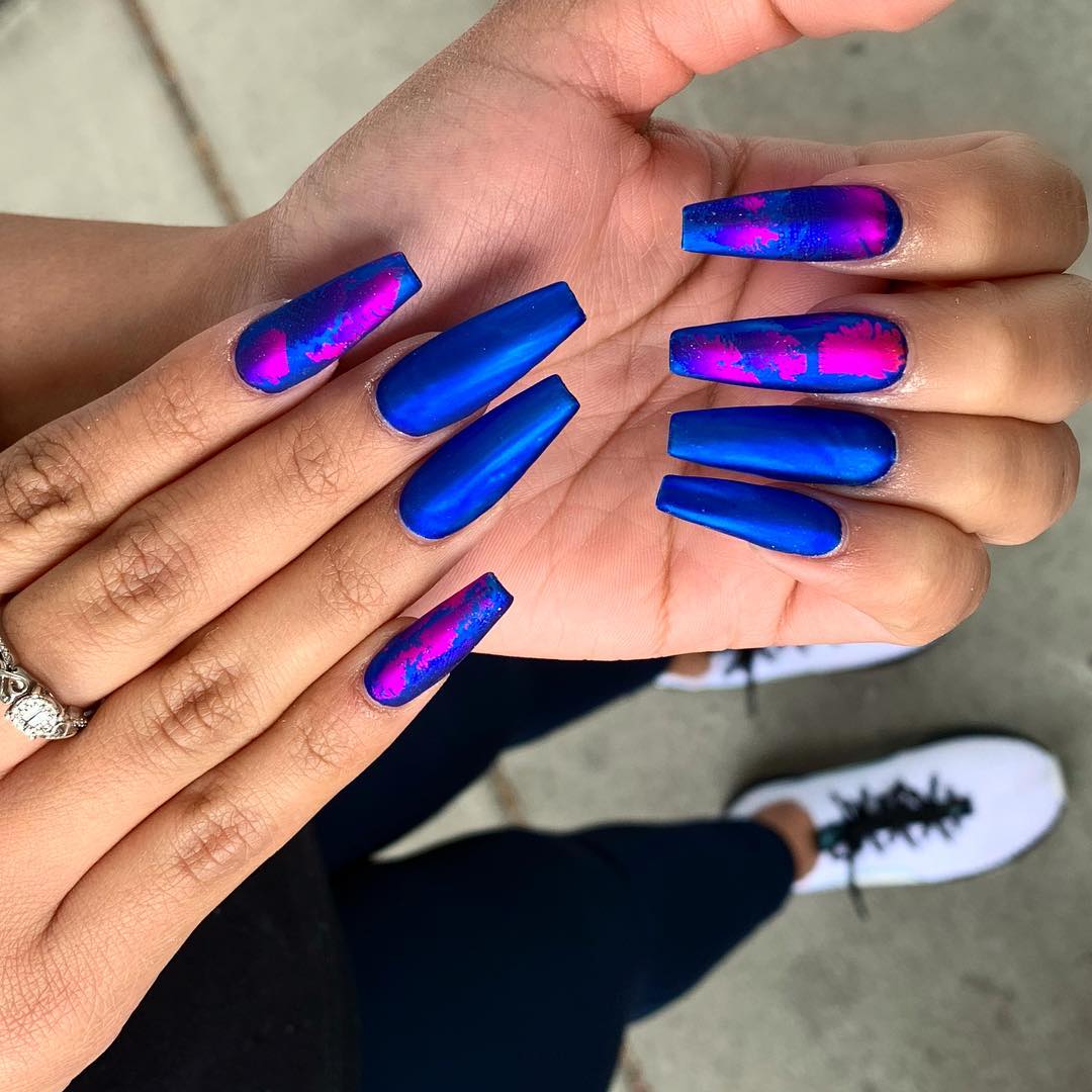 100+ Pretty Nail Desighs for Women 2019 images 48