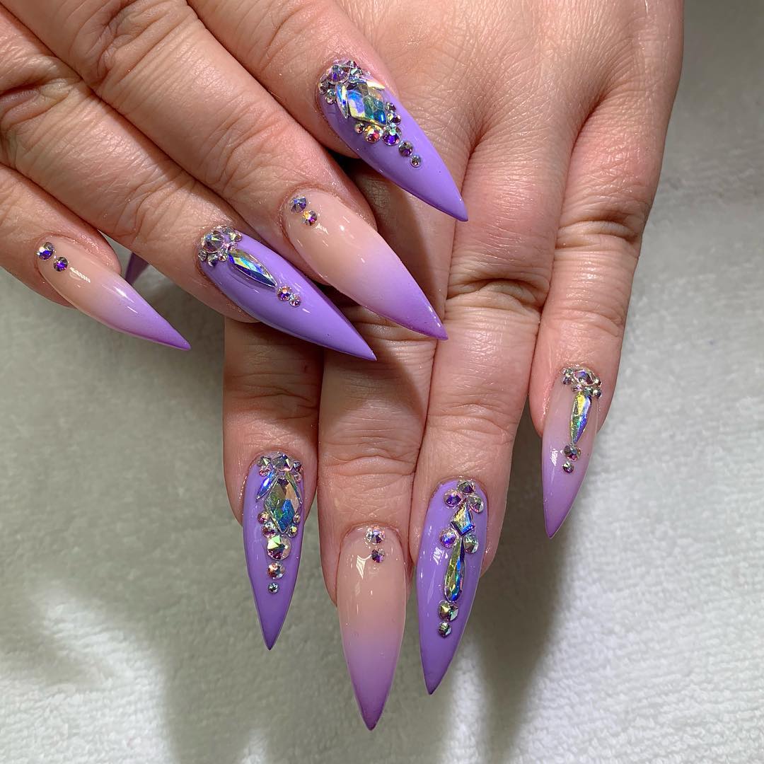 100+ Pretty Nail Desighs for Women 2019 images 55