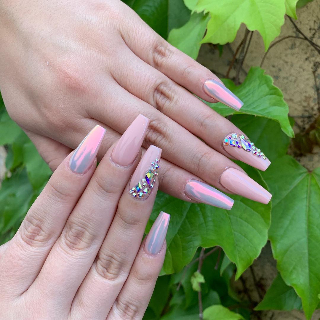 100+ Pretty Nail Desighs for Women 2019 images 60