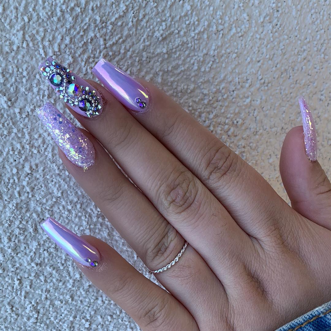 100+ Pretty Nail Desighs for Women 2019 images 63