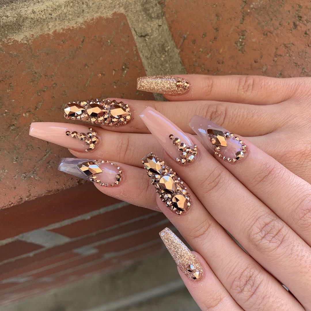 100+ Pretty Nail Desighs for Women 2019 images 65