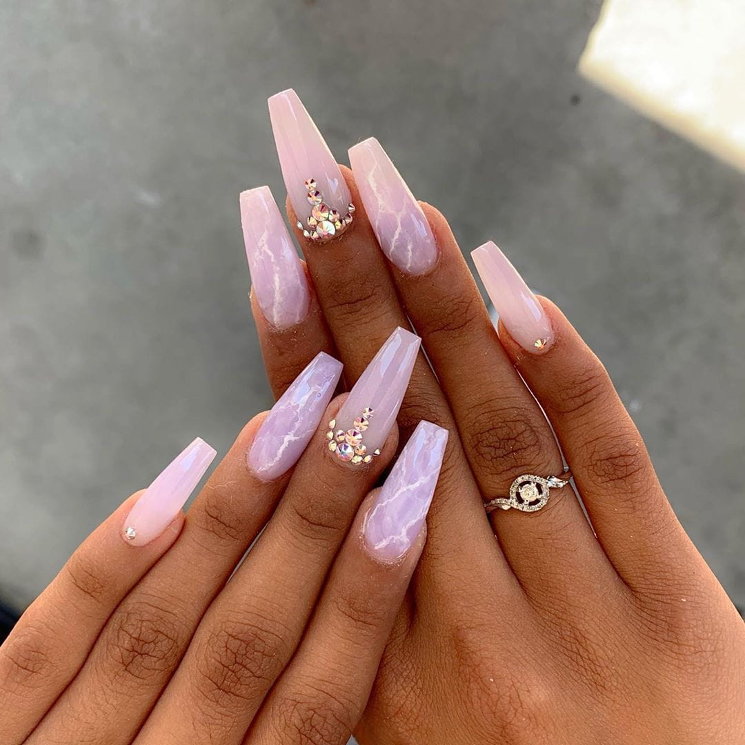 100+ Pretty Nail Desighs for Women 2019 images 75