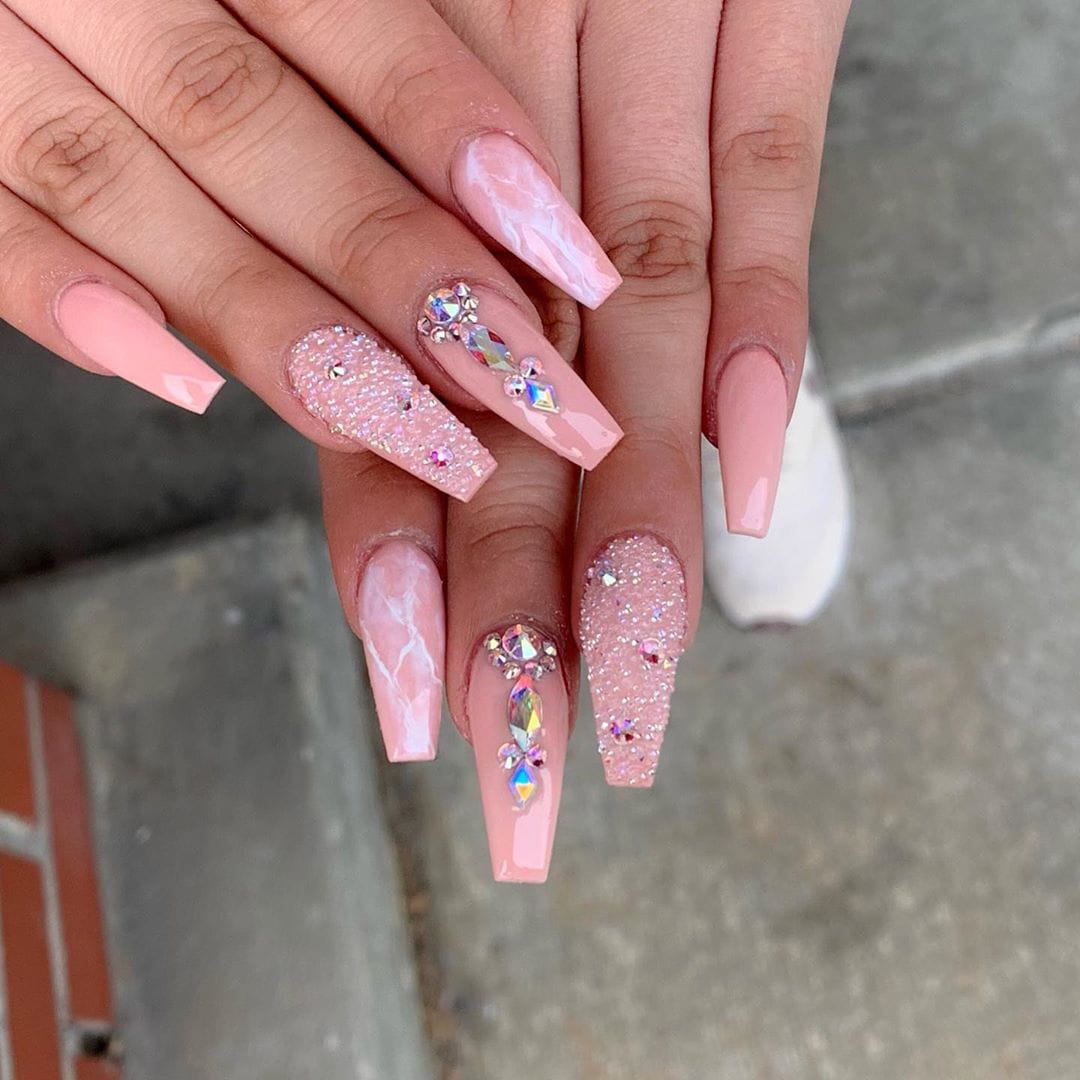 100+ Pretty Nail Desighs for Women 2019 images 76