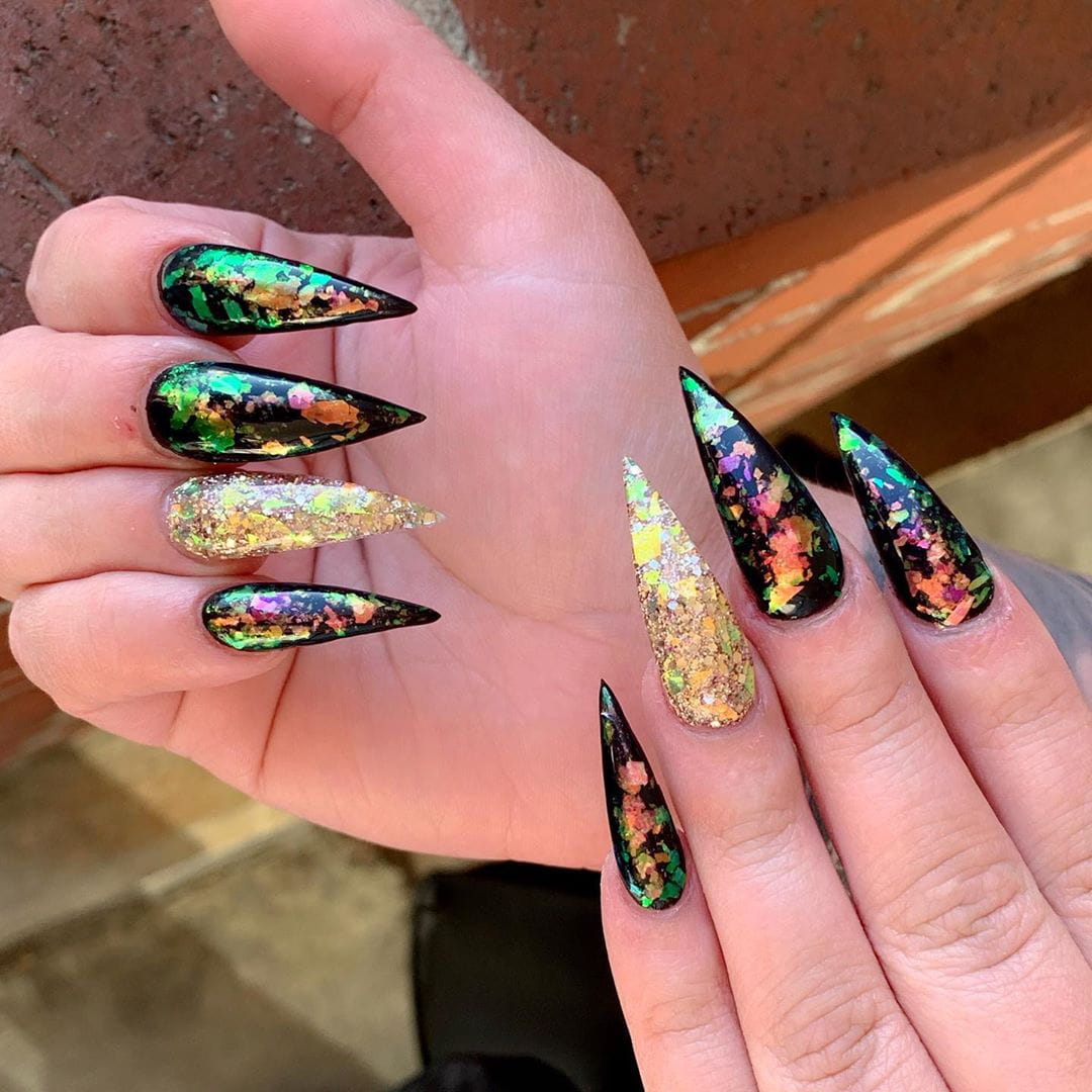 100+ Pretty Nail Desighs for Women 2019 images 79