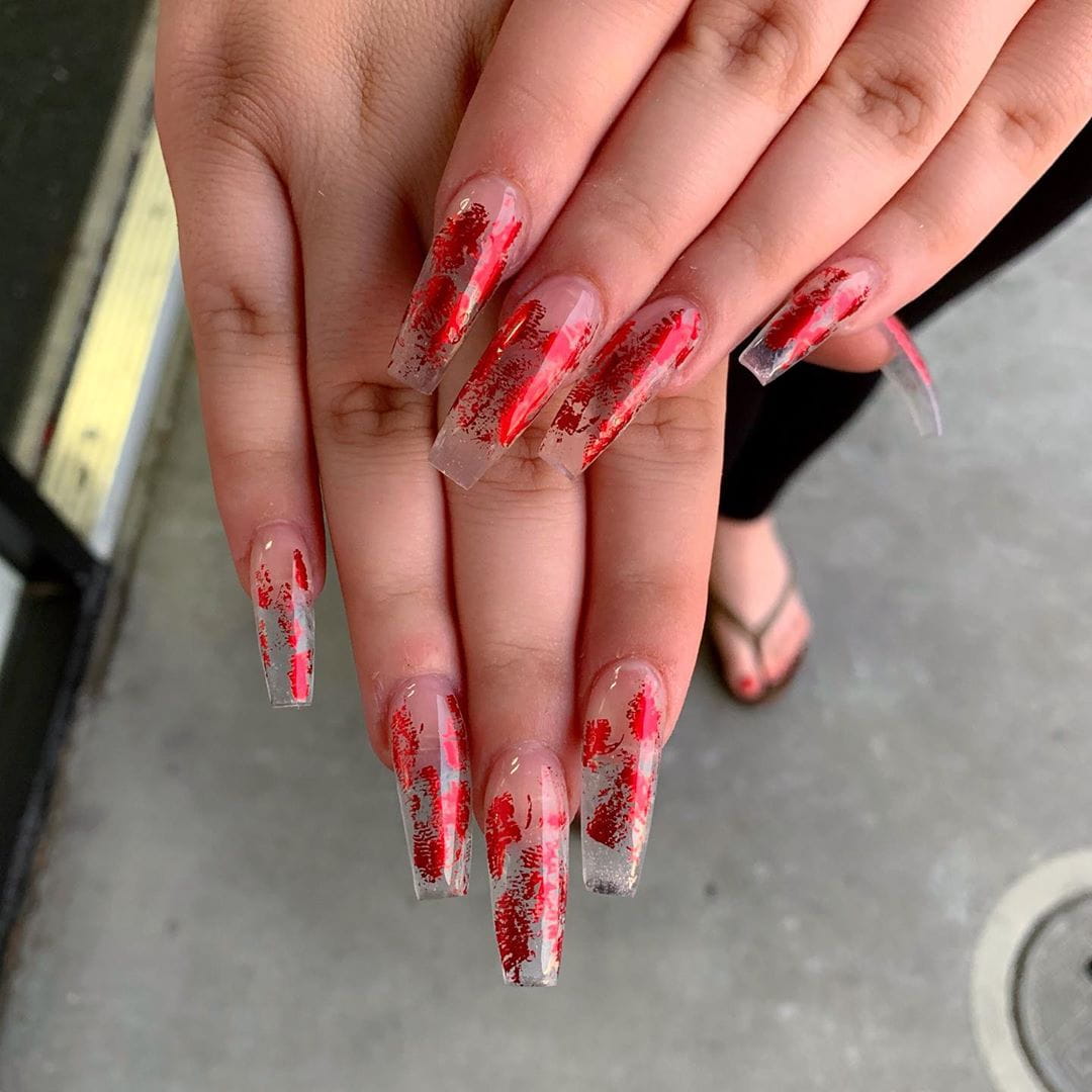 100+ Pretty Nail Desighs for Women 2019 images 80