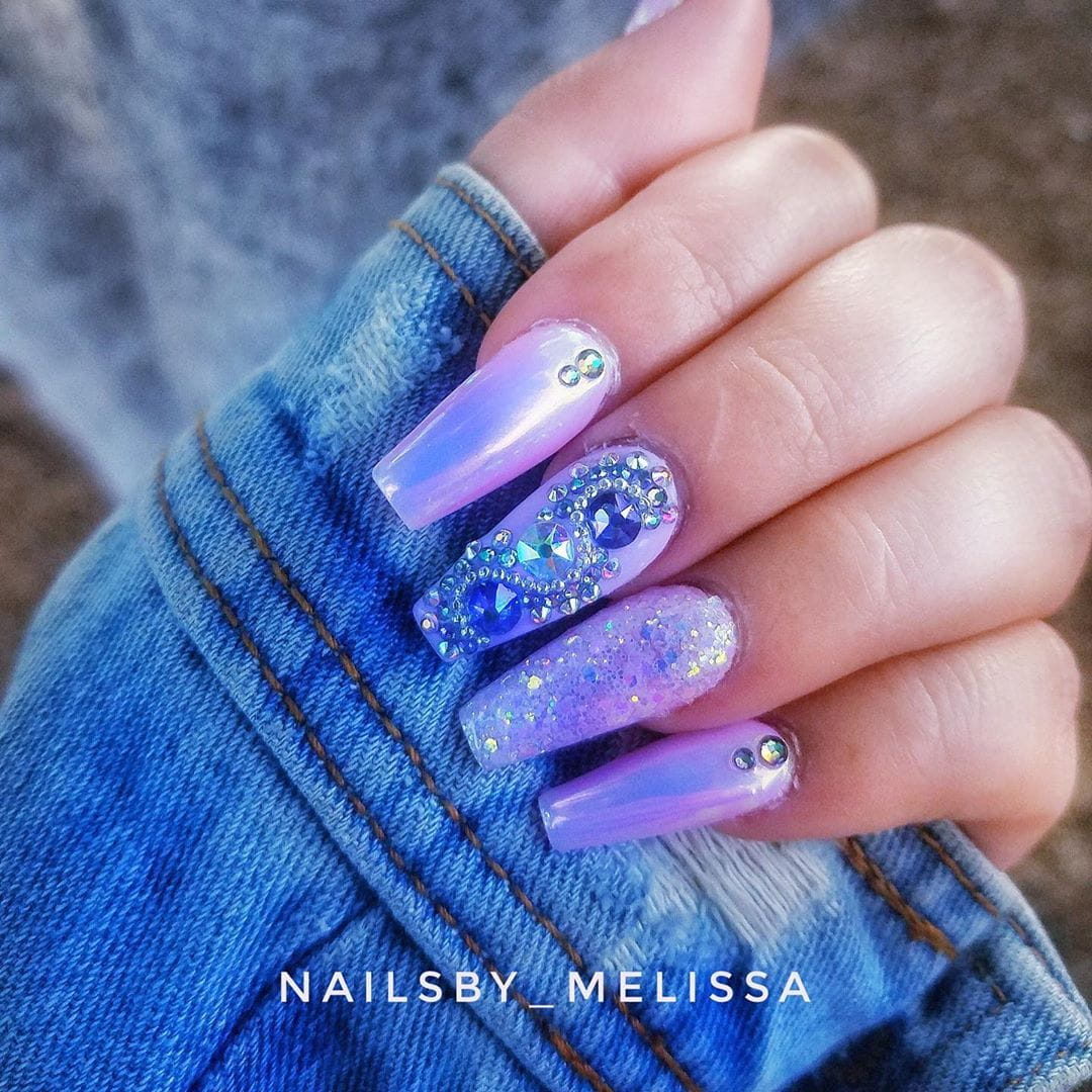 100+ Pretty Nail Desighs for Women 2019 images 83