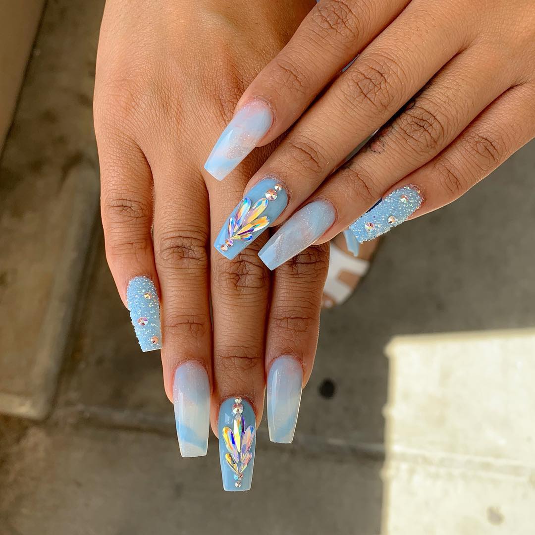 100+ Pretty Nail Desighs for Women 2019 images 84