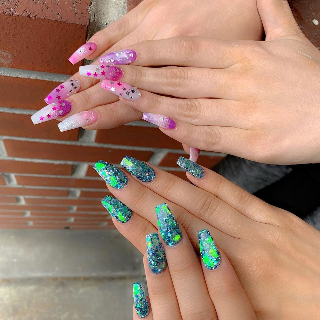 100+ Pretty Nail Desighs for Women 2019 images 92