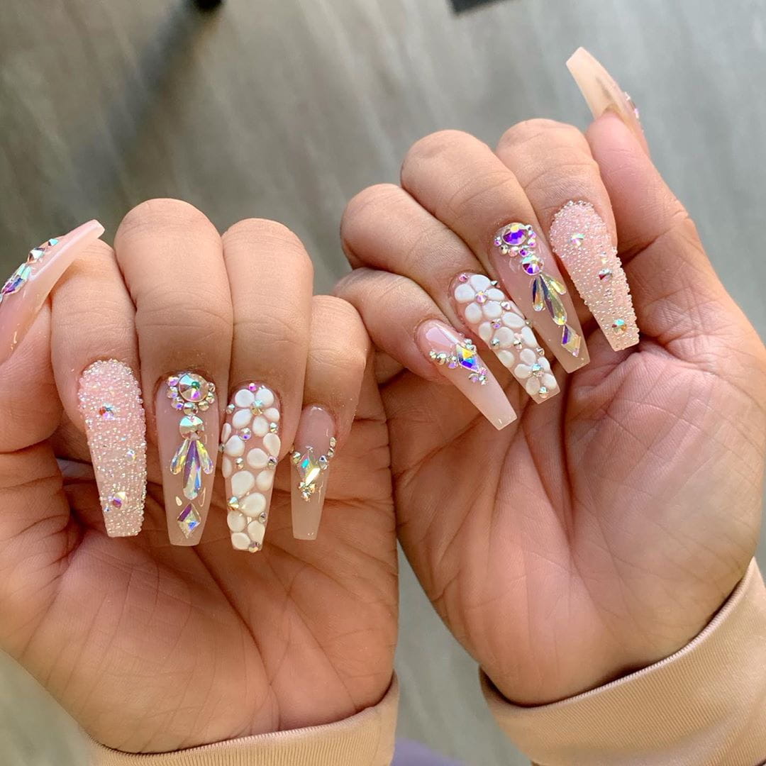 100+ Pretty Nail Desighs for Women 2019 images 97