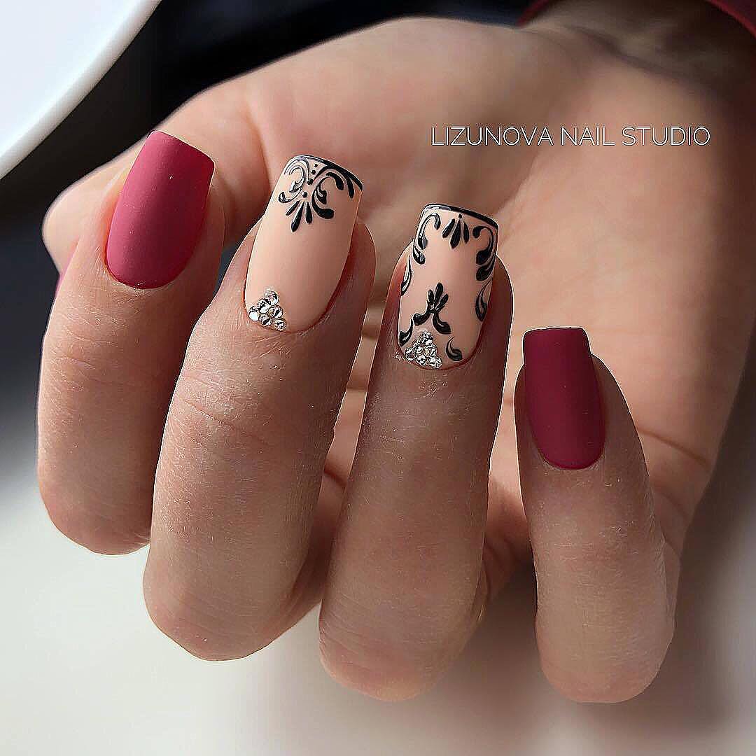 55 Best & Simple Nail Art Designs for 2019 Lady images 54