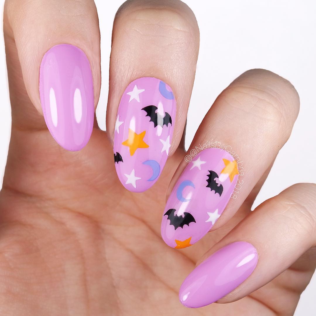 40+ Cute Pink Nail Art Designs 2019 Girl images 1