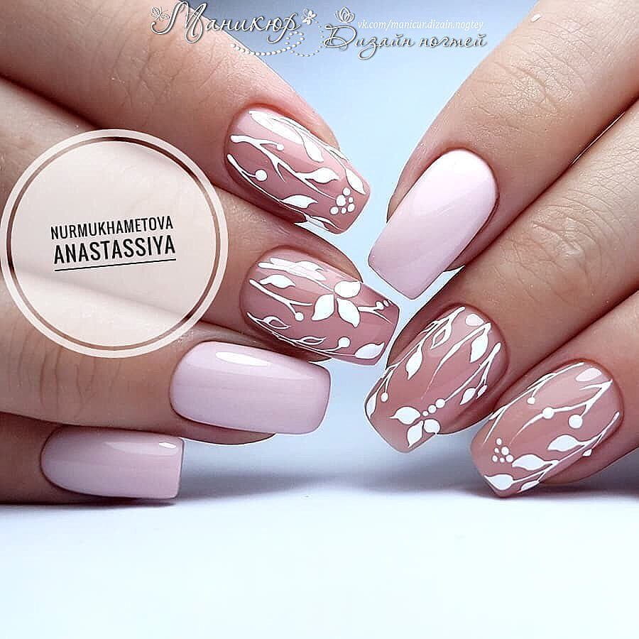 40+ Cute Pink Nail Art Designs 2019 Girl images 7