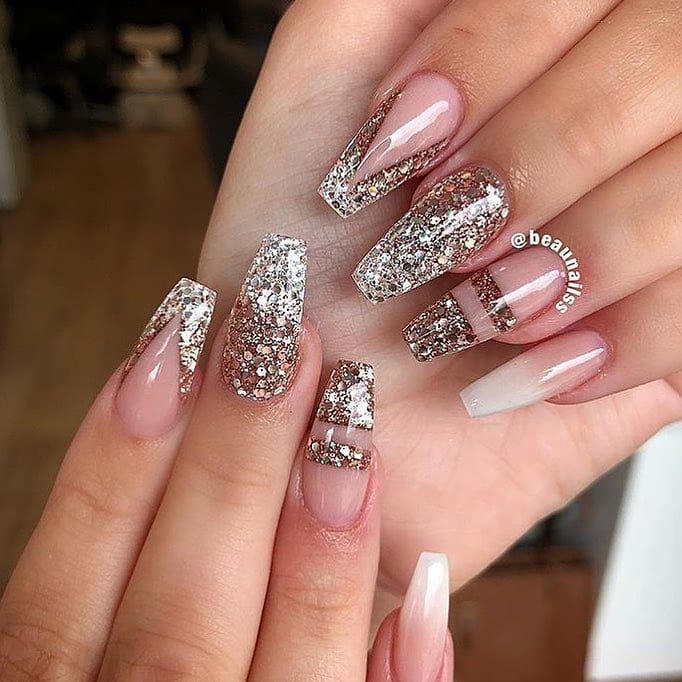 40+ Cute Pink Nail Art Designs 2019 Girl images 9