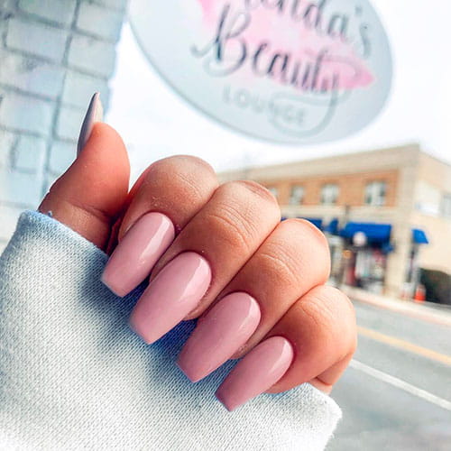 40+ Cute Pink Nail Art Designs 2019 Girl images 25