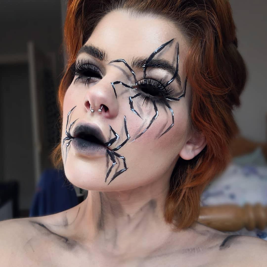 60+ Best Halloween Makeup Ideas of 2019 images 8