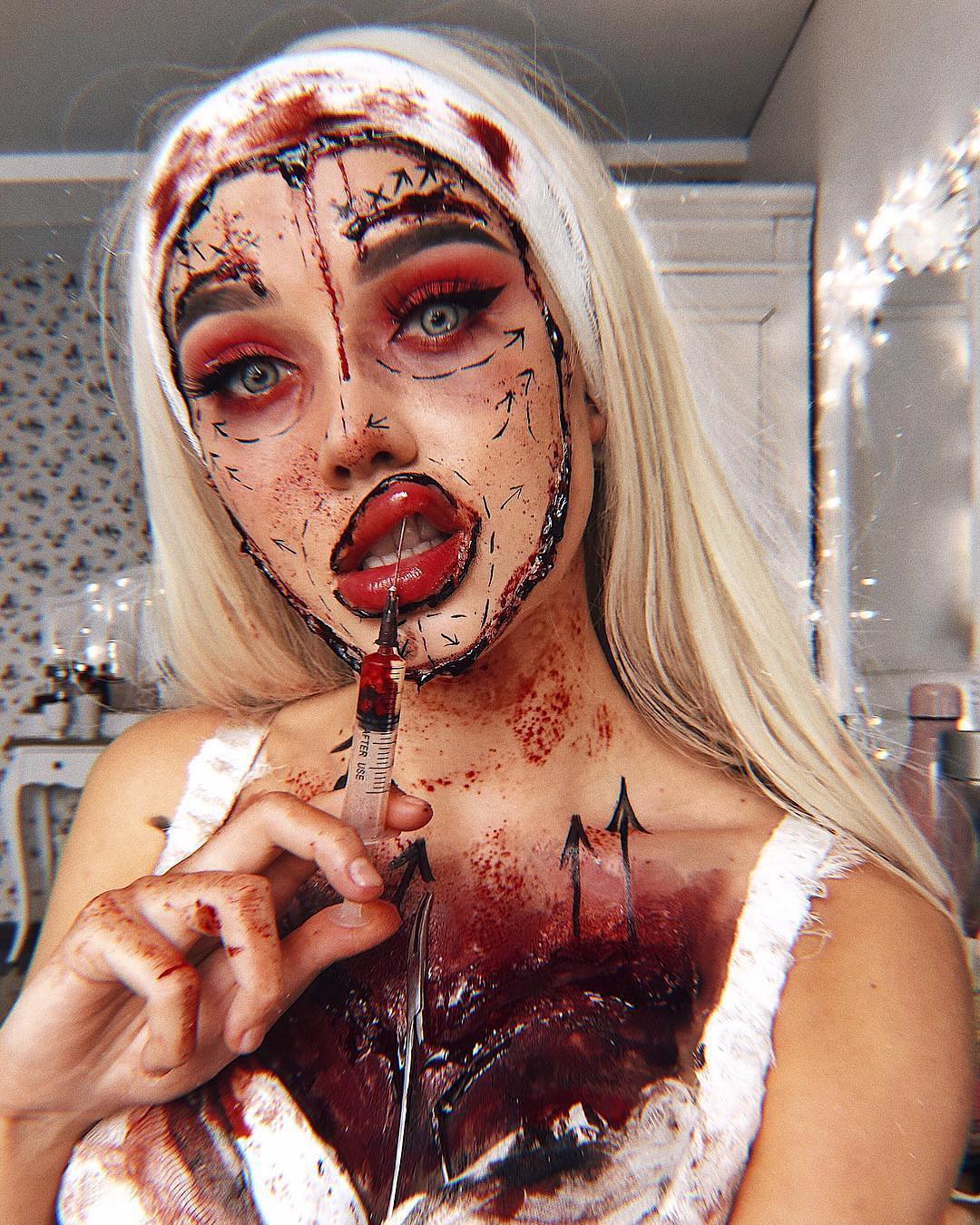 60+ Best Halloween Makeup Ideas of 2019 images 10