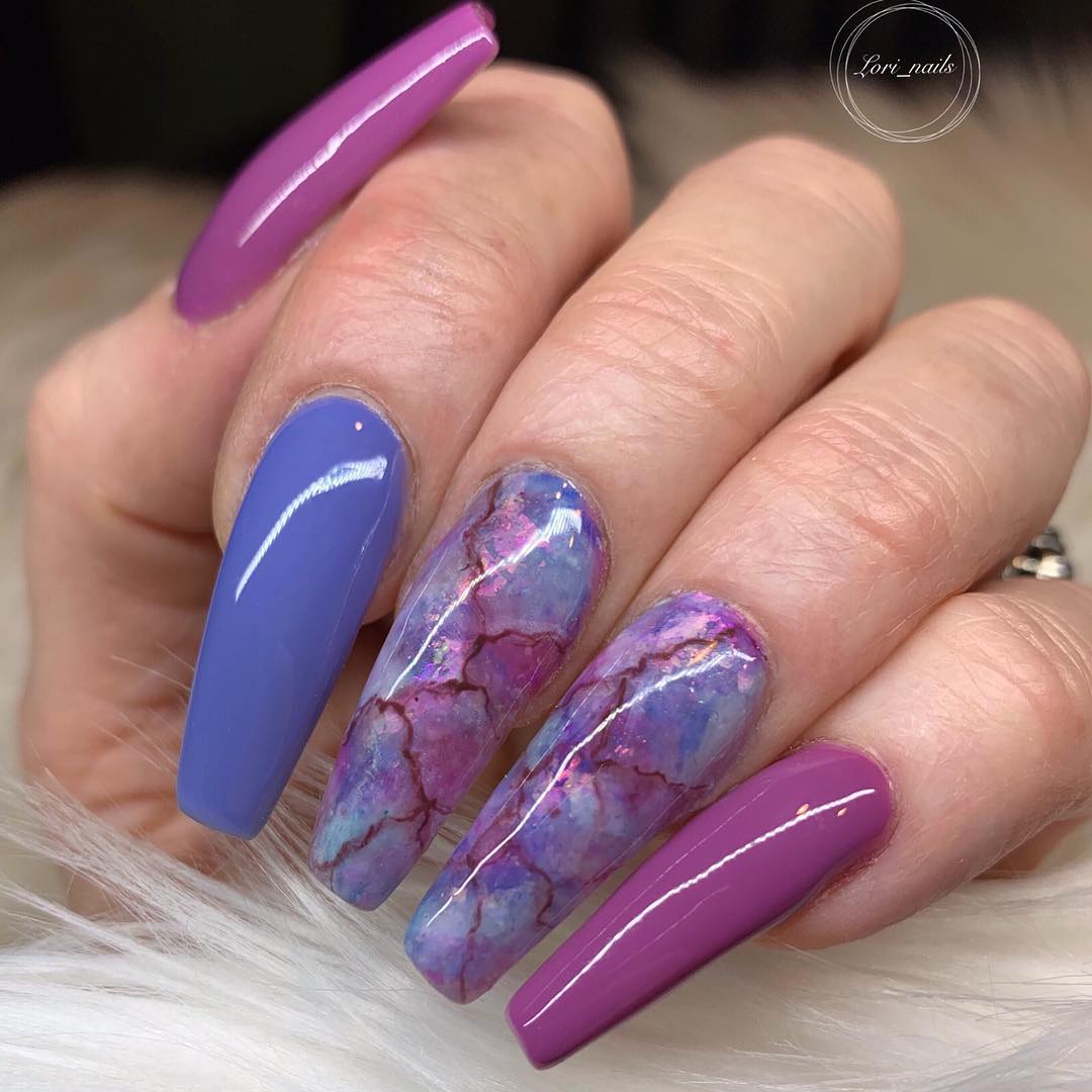 The 30 Hottest Nail Designs Trends for Autumo 2019 images 28