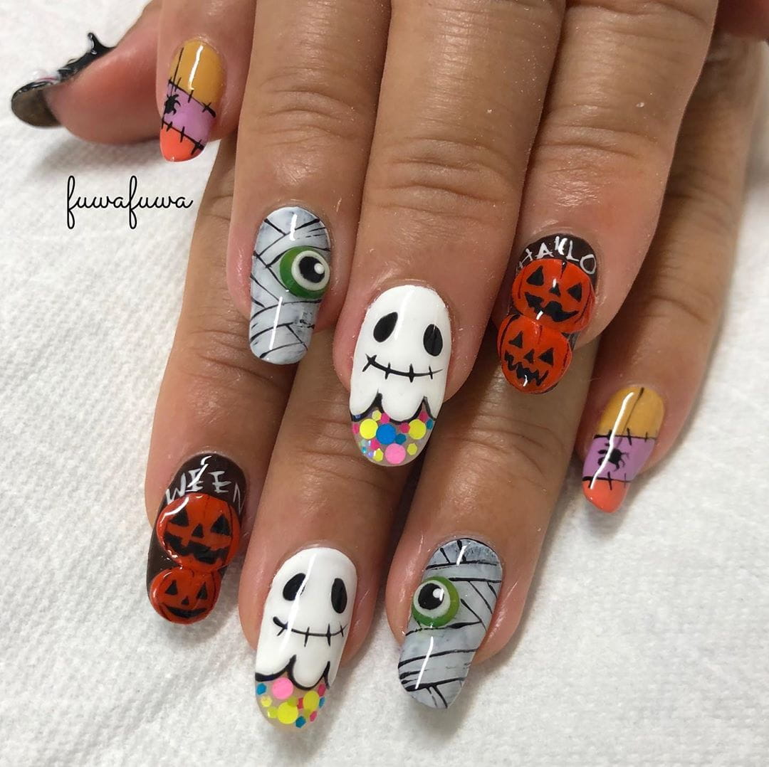 100+ Ideas for Halloween Nails So Spooky, You’d Definitely Want Them images 33