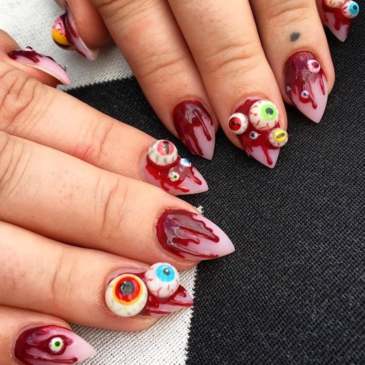 100+ Ideas for Halloween Nails So Spooky, You’d Definitely Want Them images 34