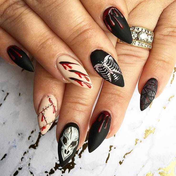 100+ Ideas for Halloween Nails So Spooky, You’d Definitely Want Them images 37