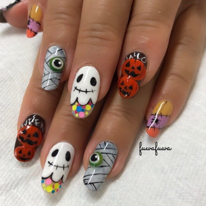 100+ Ideas for Halloween Nails So Spooky, You’d Definitely Want Them images 44