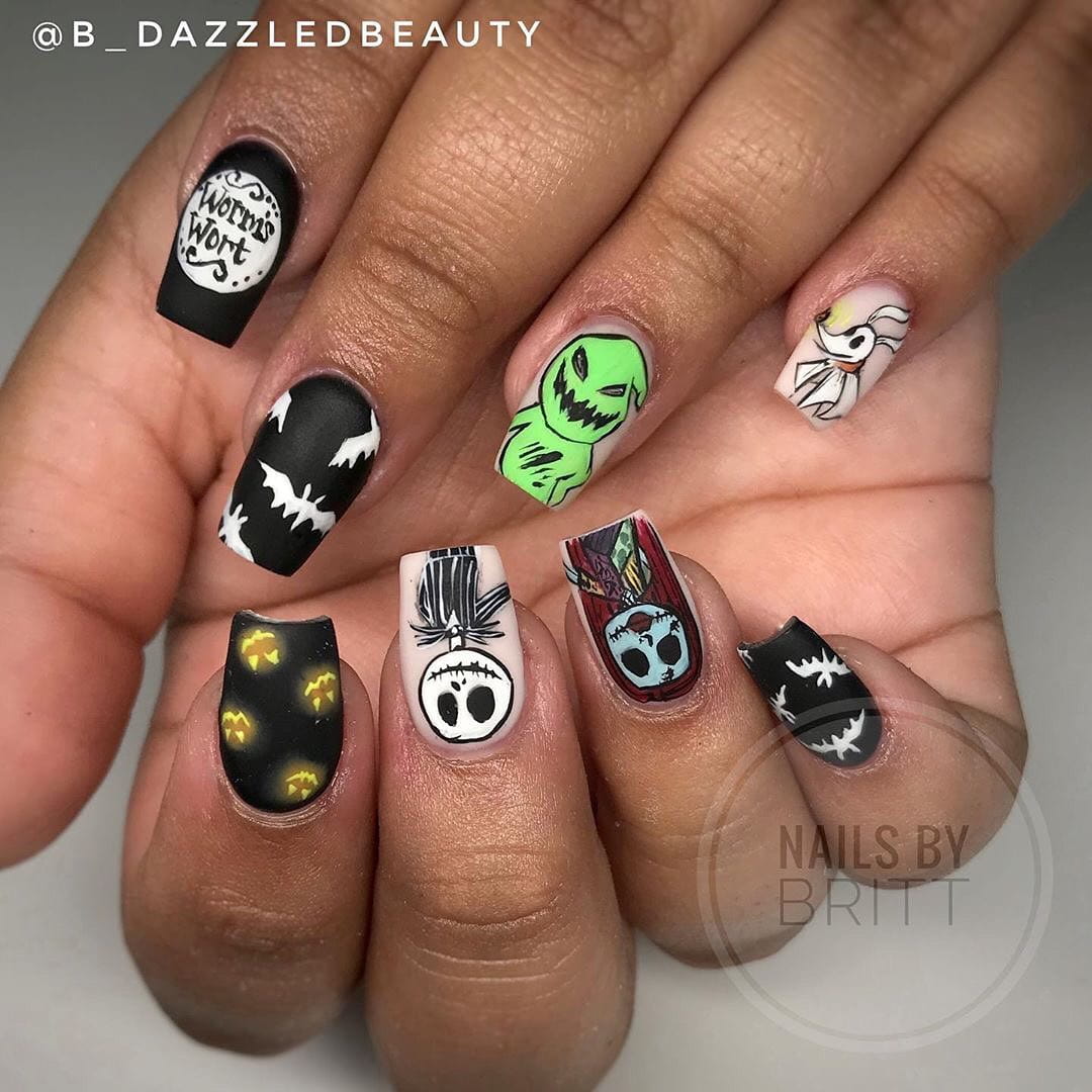 100+ Ideas for Halloween Nails So Spooky, You’d Definitely Want Them images 45