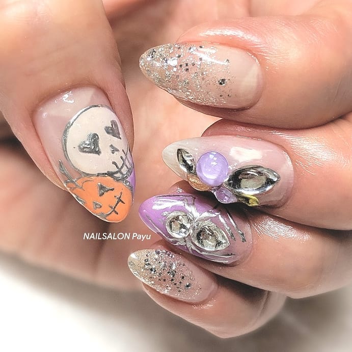 100+ Ideas for Halloween Nails So Spooky, You’d Definitely Want Them images 62