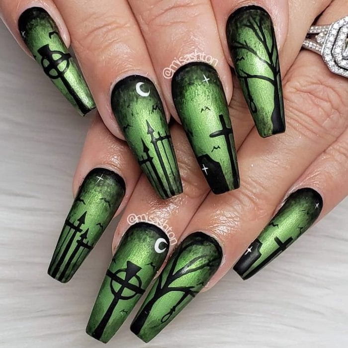 100+ Ideas for Halloween Nails So Spooky, You’d Definitely Want Them images 93