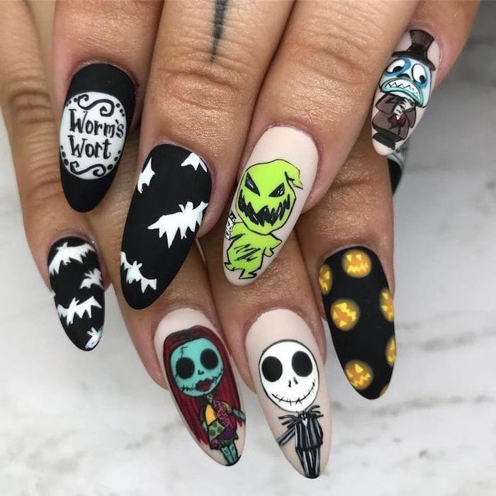 100+ Ideas for Halloween Nails So Spooky, You’d Definitely Want Them images 97