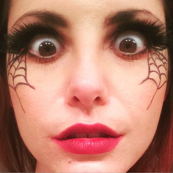 70 Spiderweb Eye Makeup ideas To Try 2019 Halloween images 4