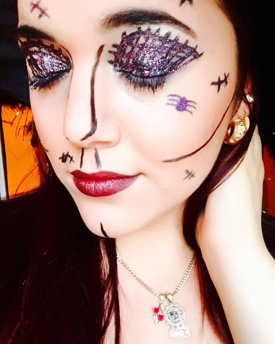 70 Spiderweb Eye Makeup ideas To Try 2019 Halloween images 7