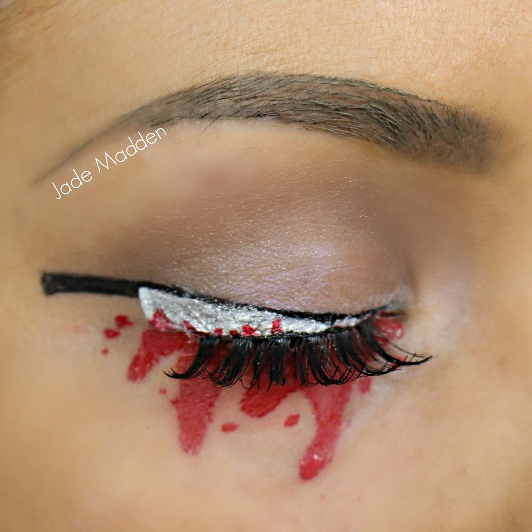 70 Spiderweb Eye Makeup ideas To Try 2019 Halloween images 11