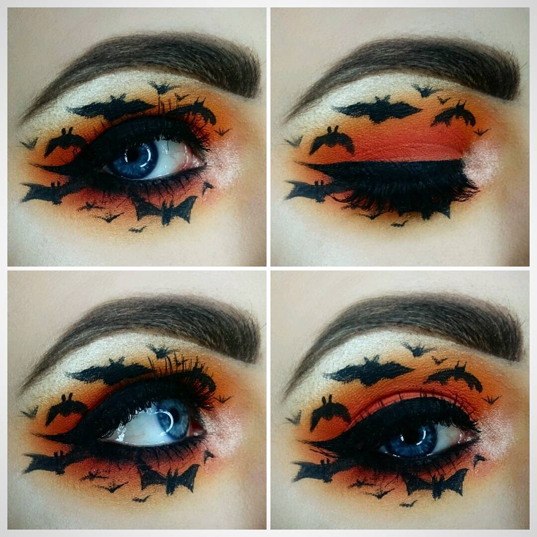 70 Spiderweb Eye Makeup ideas To Try 2019 Halloween images 15