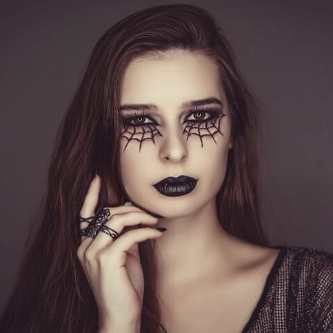 70 Spiderweb Eye Makeup ideas To Try 2019 Halloween images 19