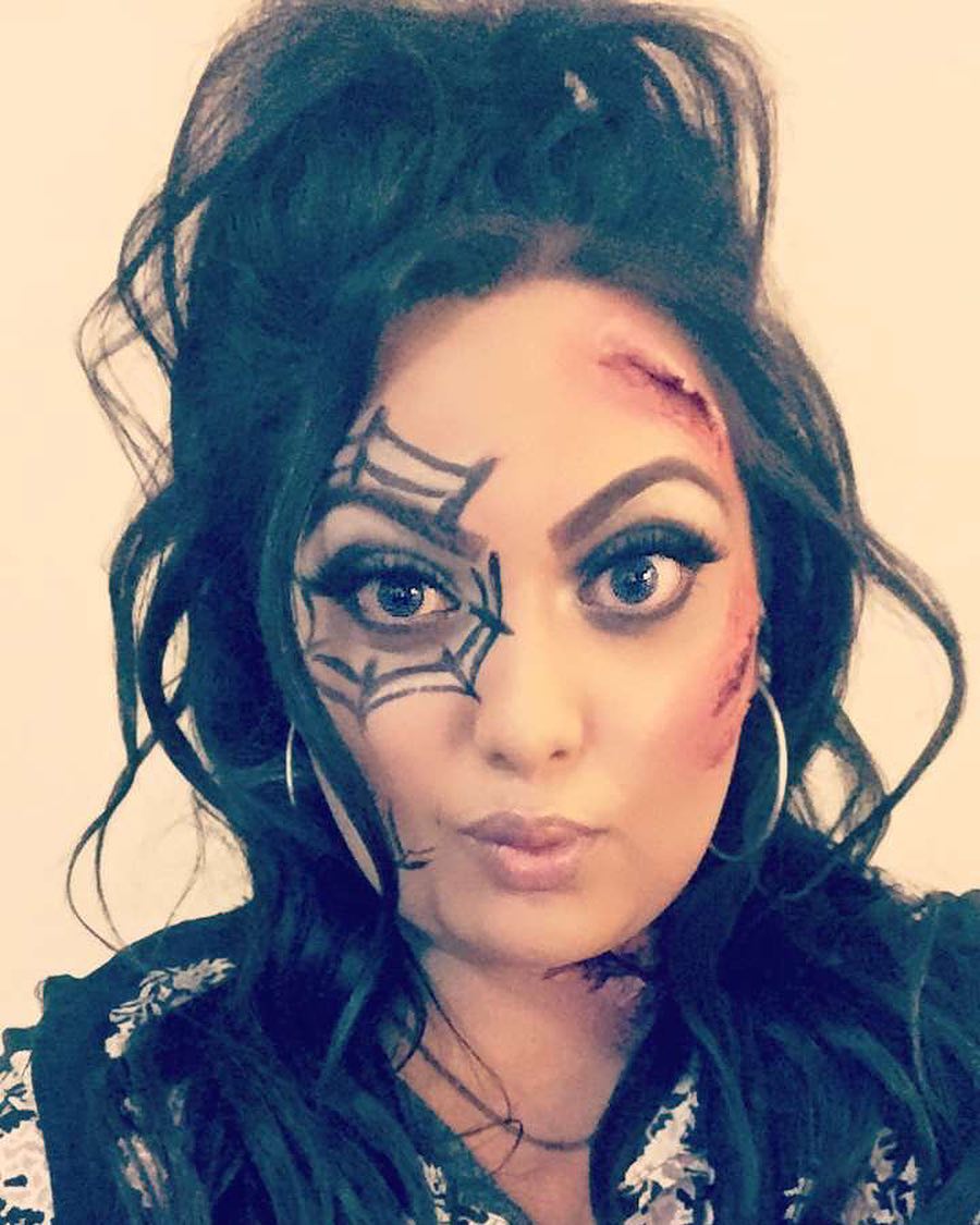 70 Spiderweb Eye Makeup ideas To Try 2019 Halloween images 21