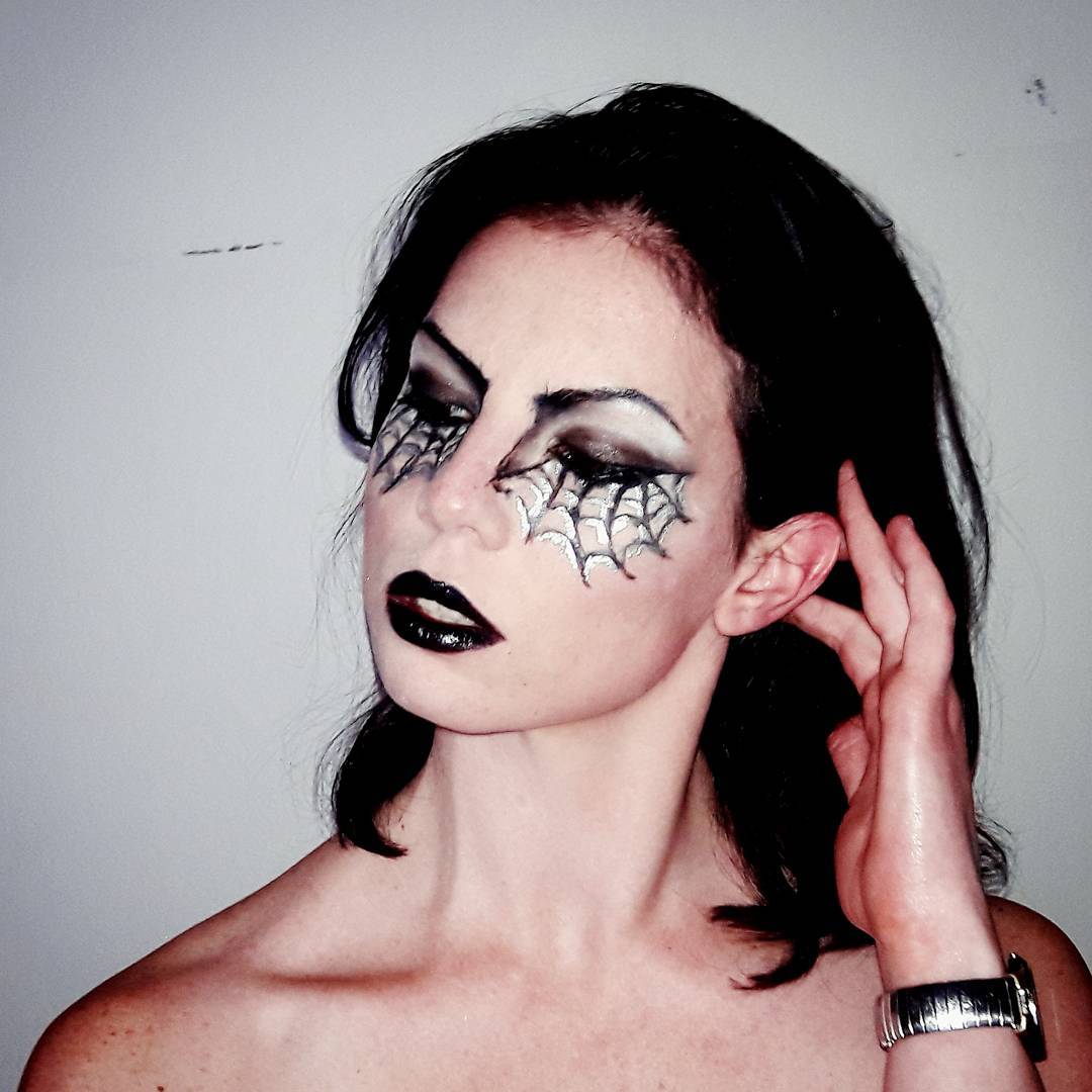 70 Spiderweb Eye Makeup ideas To Try 2019 Halloween images 23