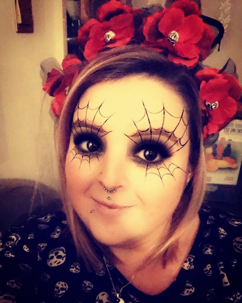 70 Spiderweb Eye Makeup ideas To Try 2019 Halloween images 36